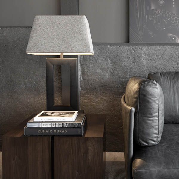 Arezzo Svart Bordlampe - Artwood 