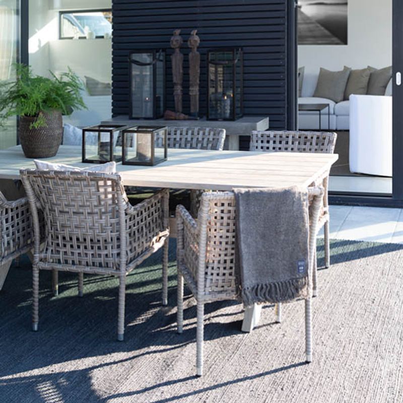 Santa Monica Classic Grey Spisetol - Artwood