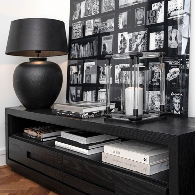 Hunter Svart Tv-Benk - Artwood