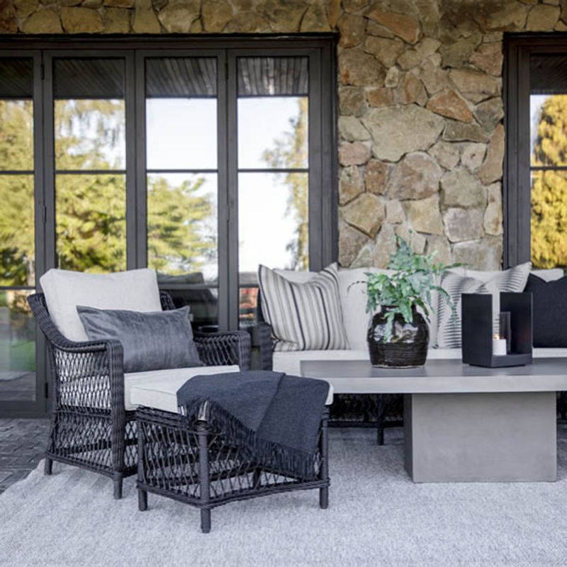 Marbella Svart Stol - Artwood