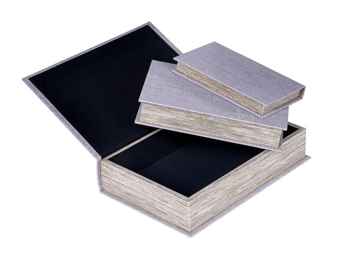 Hovedbilde Decor Book 3-pack Beige - ...