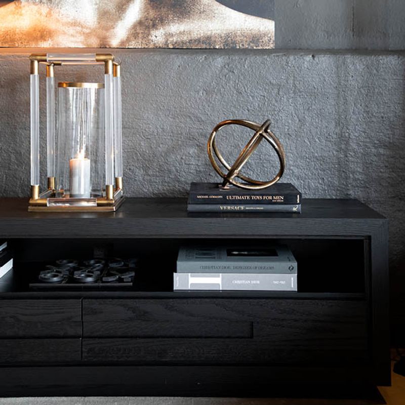 Hunter Svart Tv-Benk - Artwood
