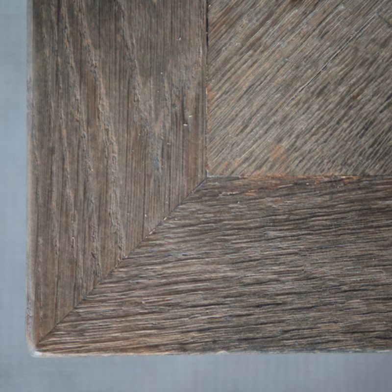 Justin Silver Back Fiskebeinsmønstret Spisebord - Artwood