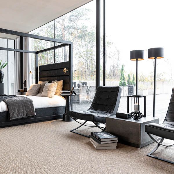 GRAZ Gulvlampe Matt Svart - Artwood