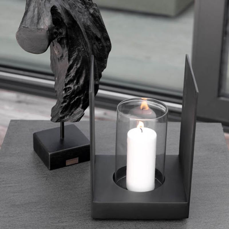 Mancini Svart Lyslykt - Artwood