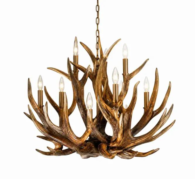 Hovedbilde  Lysekrone Hjort taklampe | ...