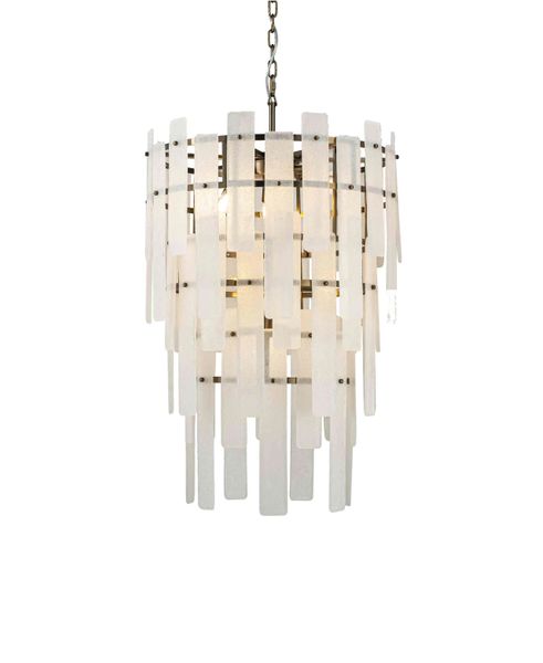 Florentino Frost white / Bronze Taklampe - Home Factory
