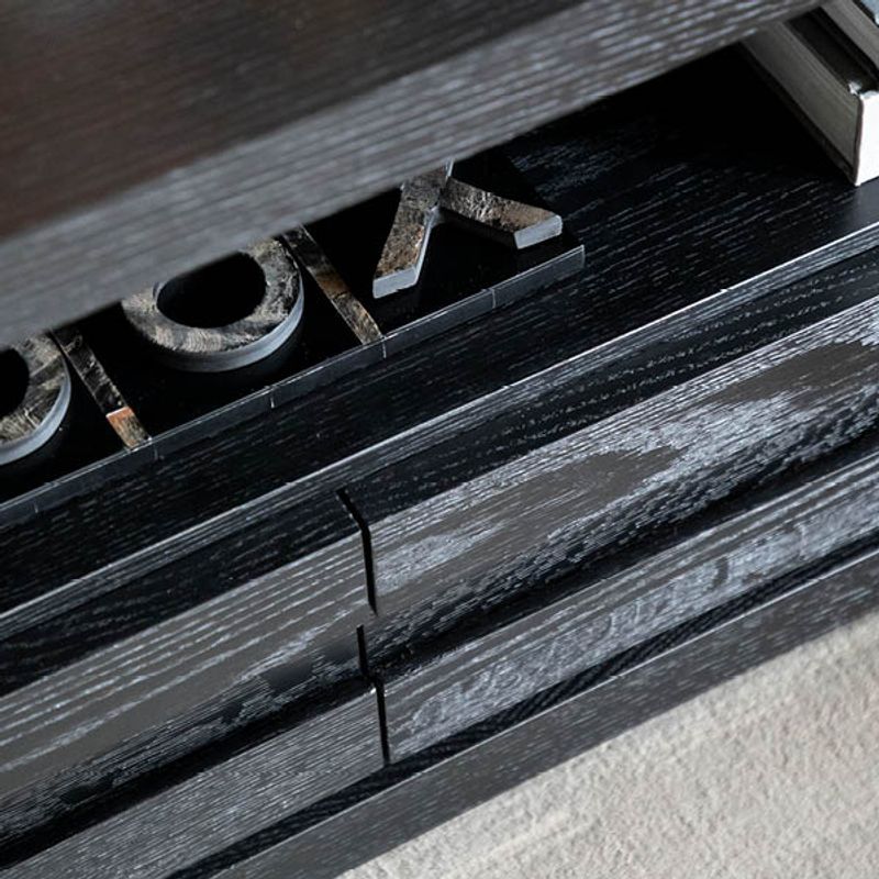 Hunter Svart Tv-Benk - Artwood