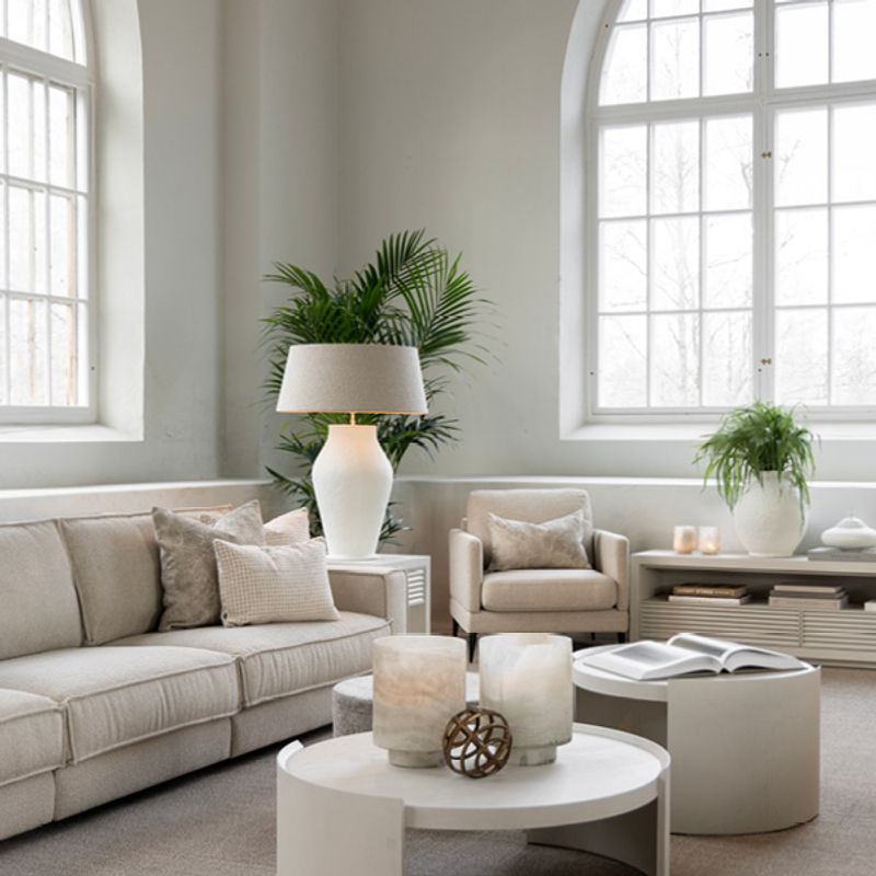 Oakland Ivory Mist Sidebord - Artwood