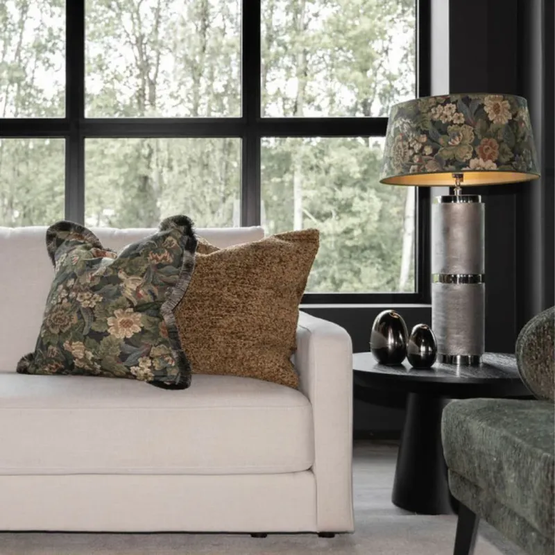 Classic Ebonleaf Flower Green lampeskjerm | Artwood