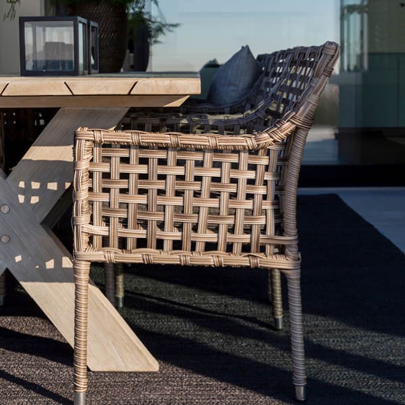 Cross Charcoal Spisebord - Artwood