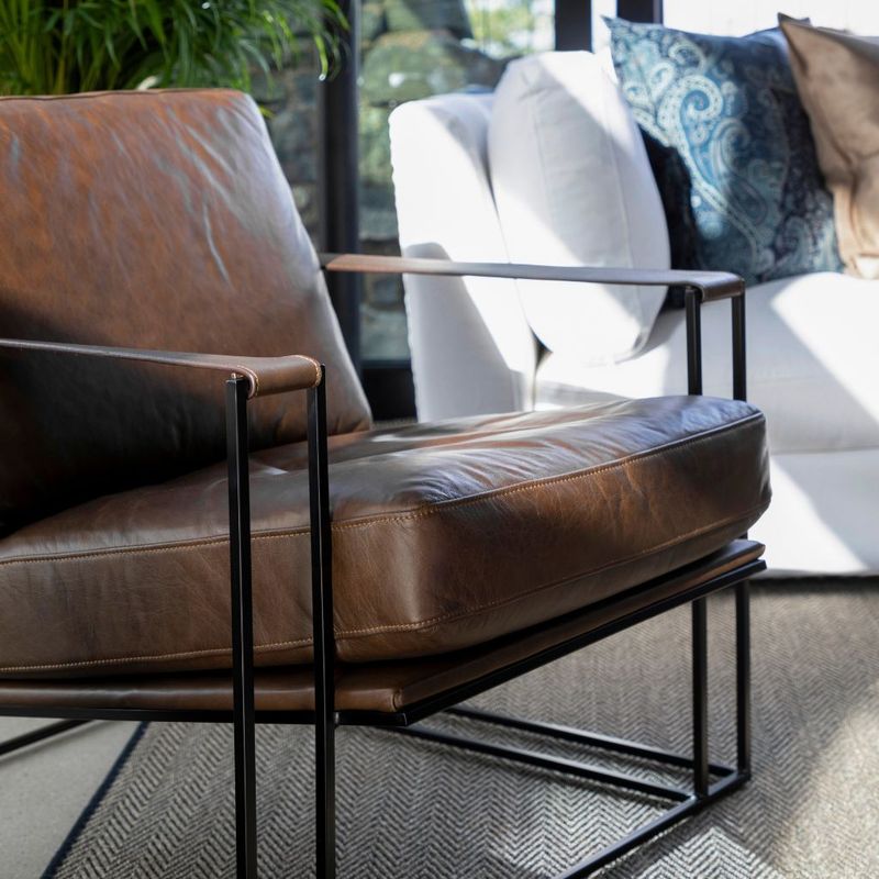  Bellagio lenestol – skinn | Artwood