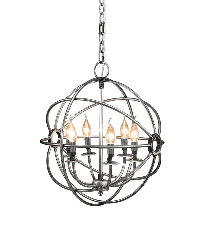Rome Taklampe Natural Iron Liten - Artwood