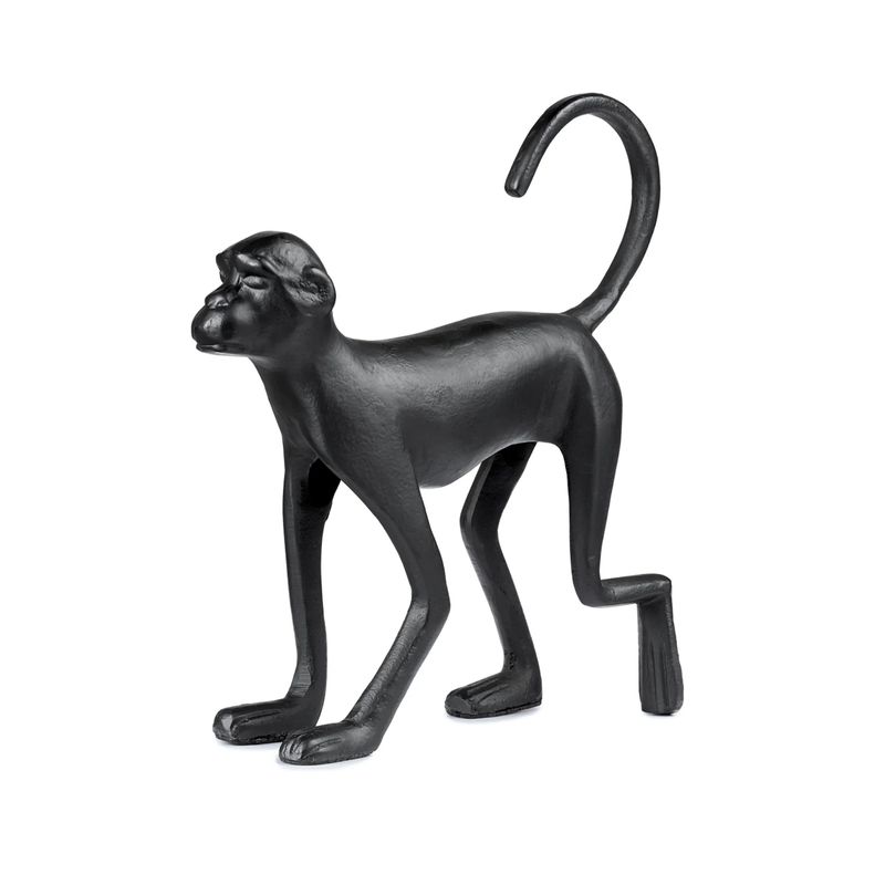 Deko Monkey Svart - Home Factory