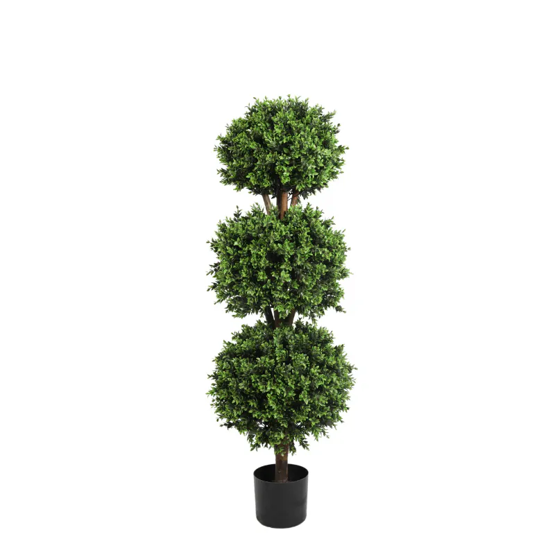 Buksbom trippel ball tre – kunstig | Home Factory