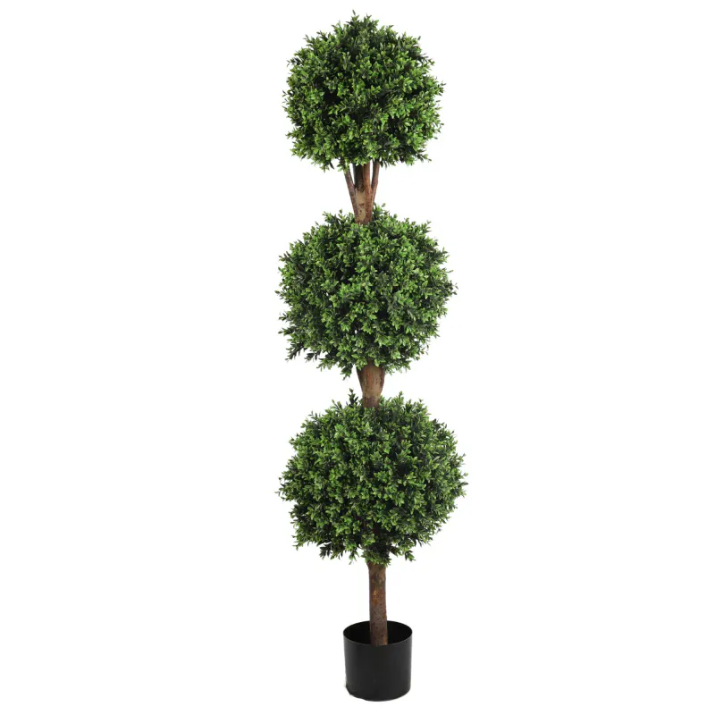 Buksbom trippel ball tre – kunstig | Home Factory