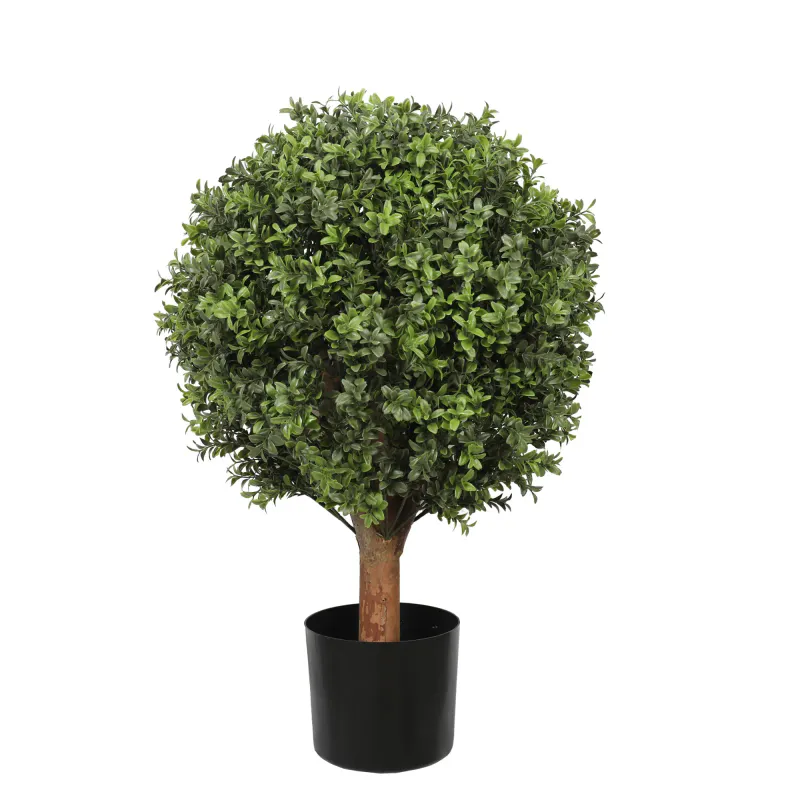 Buksbom ball tre m/naturlig stamme – Kunstig | Home Factory