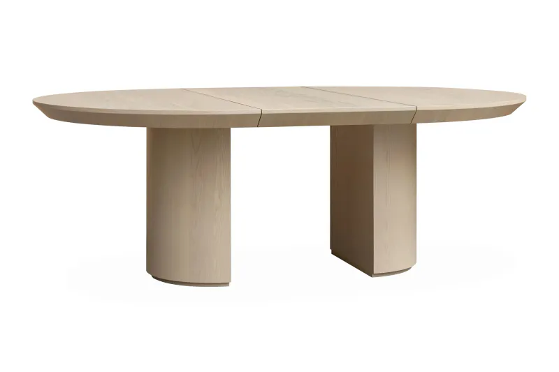 Kyoto white wash uttrekkbart spisebord | Home Factory