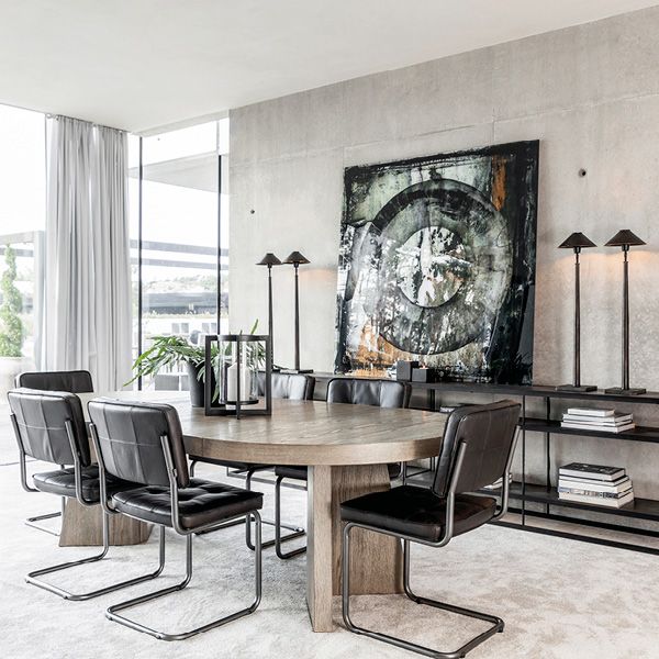 Trent Antikkgrå M/Uttrekk Spisebord - Artwood