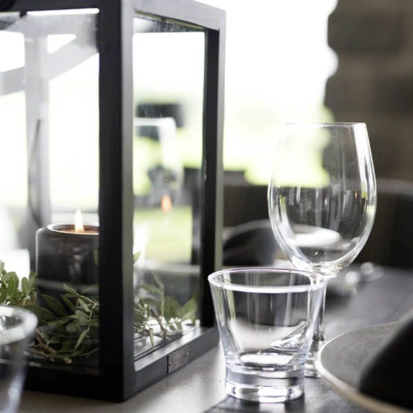 Lykt Svart - Artwood